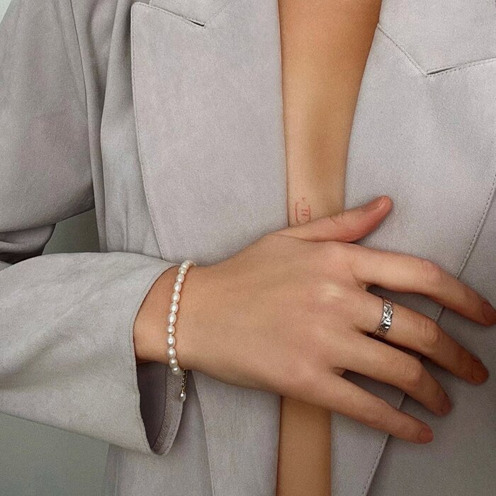 eclater jewellery Maeve Pearls Bracelet 15 - 19 cmProduct Thumbnail