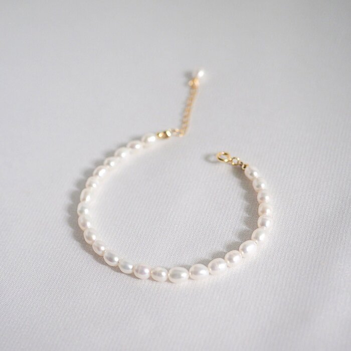 eclater jewellery Maeve Pearls Bracelet 15 - 19 cmProduct Thumbnail