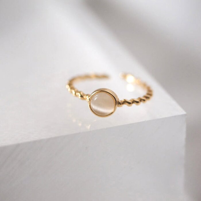 eclater jewellery Opal Ring Open-EndProduct Thumbnail