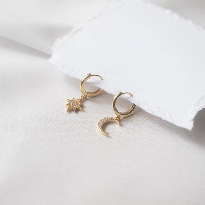 eclater jewellery NIGHT SKY EARRINGS 2.4 x 1.2 cmProduct Thumbnail