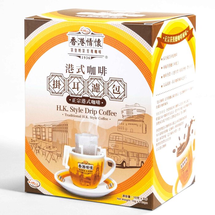 H.K. Style Drip Coffee 10g x 8pcsProduct Thumbnail