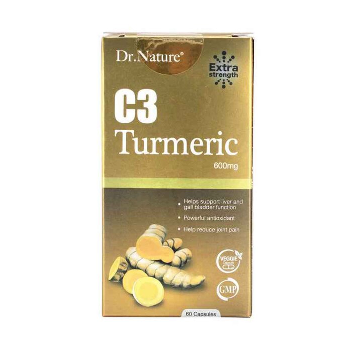 Dr. Nature C3 Turmeric Curcumin 850mgX60CapsProduct Thumbnail