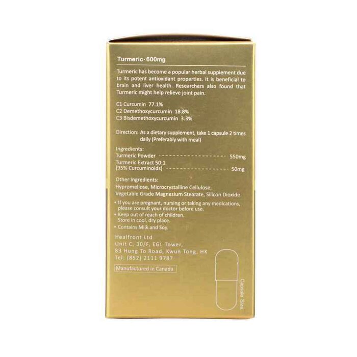 Dr. Nature C3 Turmeric Curcumin 850mgX60CapsProduct Thumbnail