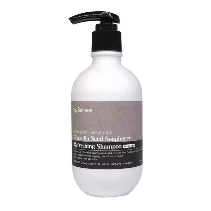 My Senses Camellia Seed Soapberry Refreshing Shampoo (Best Before:2024/10/17) 300mLProduct Thumbnail
