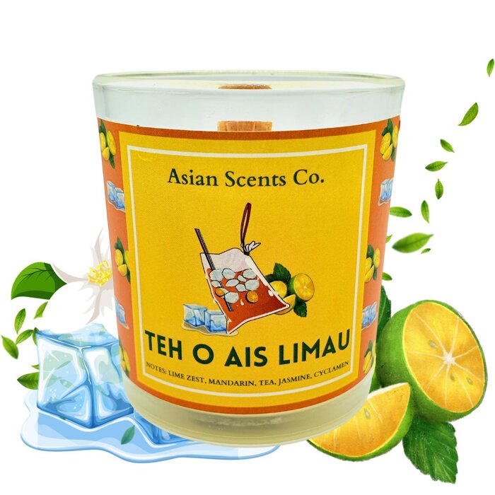 Asian Scents Co. Teh O Ais Limau Candle 160gramsProduct Thumbnail