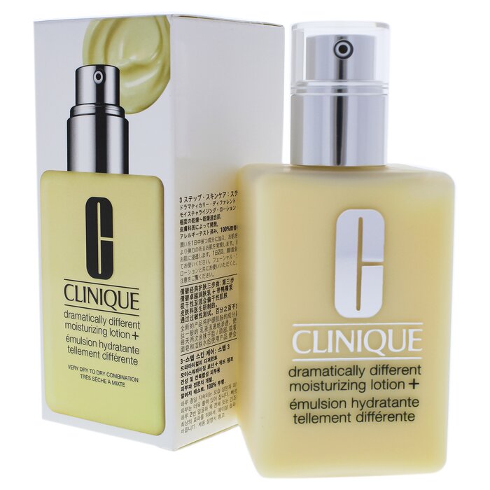 Clinique Dramatically Different Moisturizing Lotion Plus - Very Dry To Dry Combination Skin by Clinique for Unisex - 6.7 oz Moisturizer 6.7 ozProduct Thumbnail
