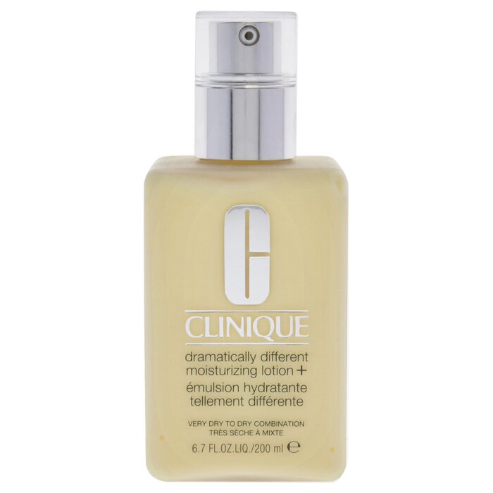 Clinique Dramatically Different Moisturizing Lotion Plus - Very Dry To Dry Combination Skin by Clinique for Unisex - 6.7 oz Moisturizer 6.7 ozProduct Thumbnail