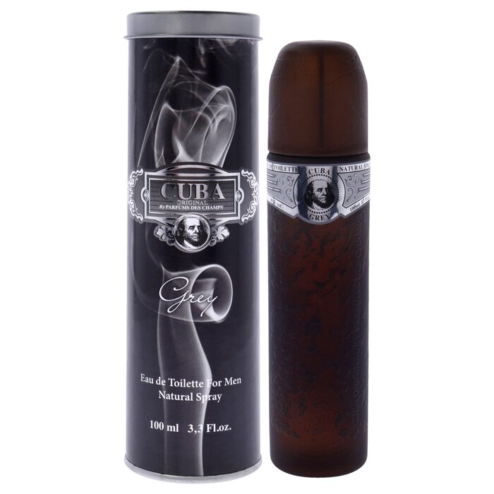 Cuba Cuba Grey by Cuba for Men - 3.3 oz EDT Spray 3.3 ozProduct Thumbnail