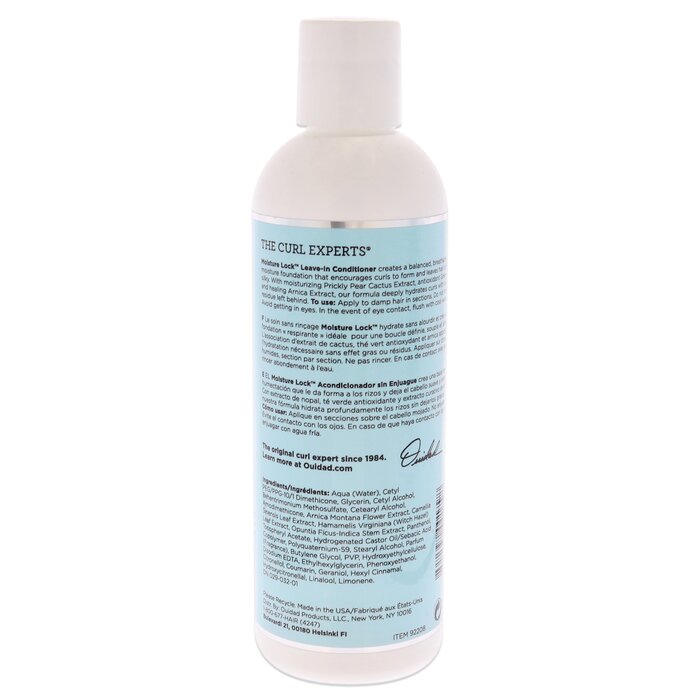 Ouidad Moisture Lock Leave-in Conditioner by Ouidad for Unisex - 8.5 oz Conditioner 8.5 ozProduct Thumbnail