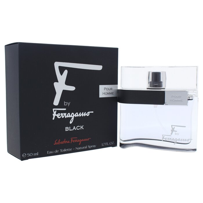 Salvatore Ferragamo F Black by Salvatore Ferragamo for Men - 1.7 oz EDT Spray 1.7 ozProduct Thumbnail