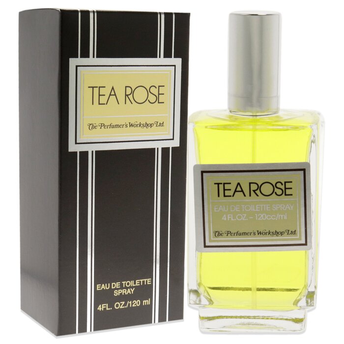 Perfumer's Workshop Tea Rose by Perfumers Workshop for Women - 4 oz EDT Spray 4 ozProduct Thumbnail