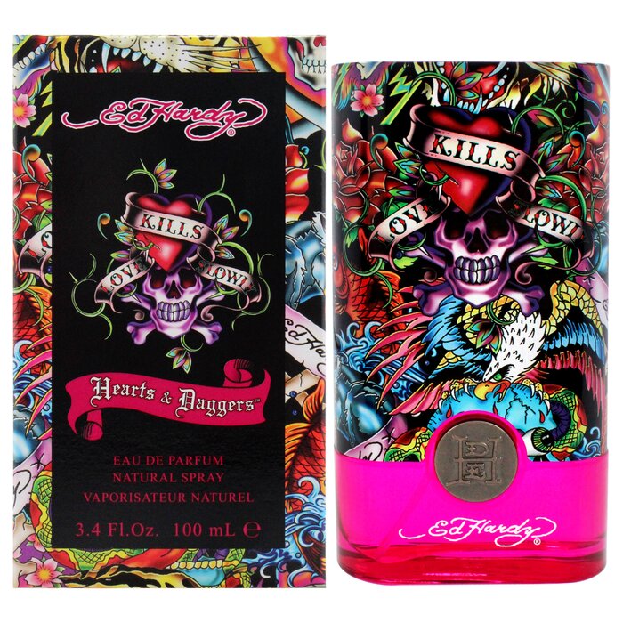 Christian Audigier Ed Hardy Hearts Daggers by Christian Audigier for Women - 3.4 oz EDP Spray 3.4 ozProduct Thumbnail