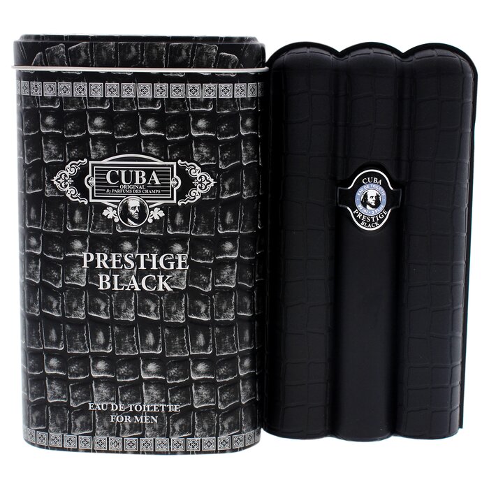 Cuba Cuba Prestige Black by Cuba for Men - 3 oz EDT Spray 3 ozProduct Thumbnail