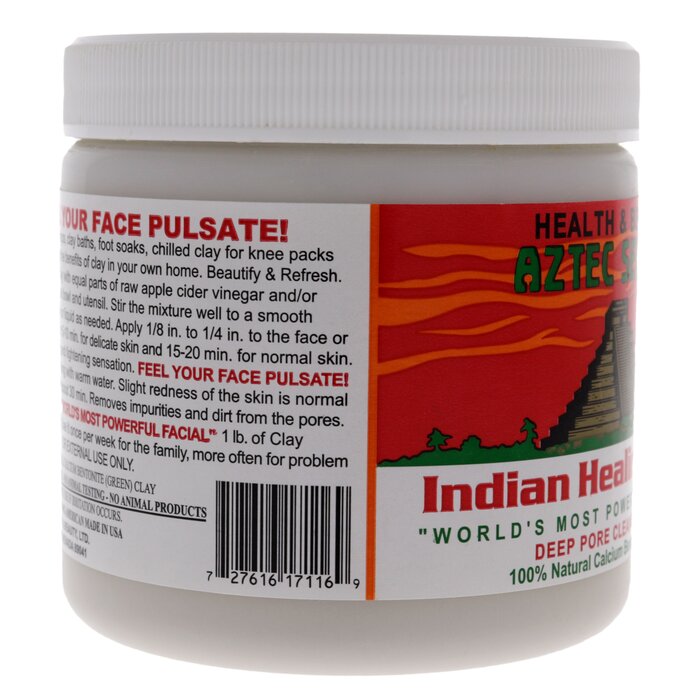 Secret A Indian Healing Clay by Aztec Secret for Unisex - 16 oz Clay 16 ozProduct Thumbnail