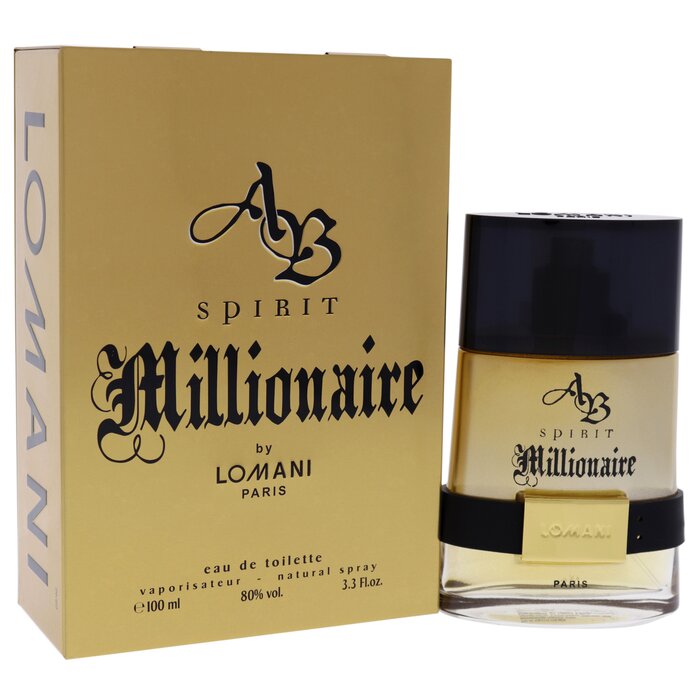 Lomani AB Spirit Millionaire by Lomani for Men - 3.3 oz EDT Spray 3.3 ozProduct Thumbnail