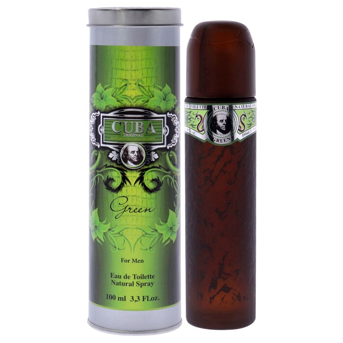 Cuba Cuba Green by Cuba for Men 3.3 ozProduct Thumbnail