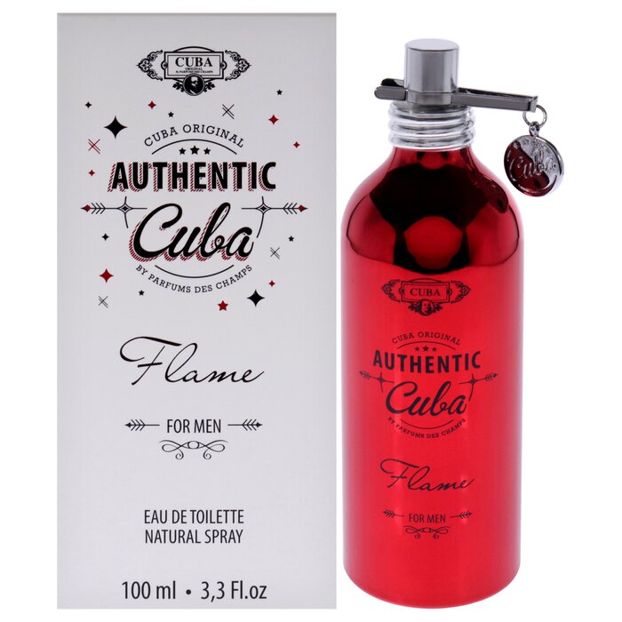Cuba Cuba Authentic Flame by Cuba for Men 3.3 ozProduct Thumbnail