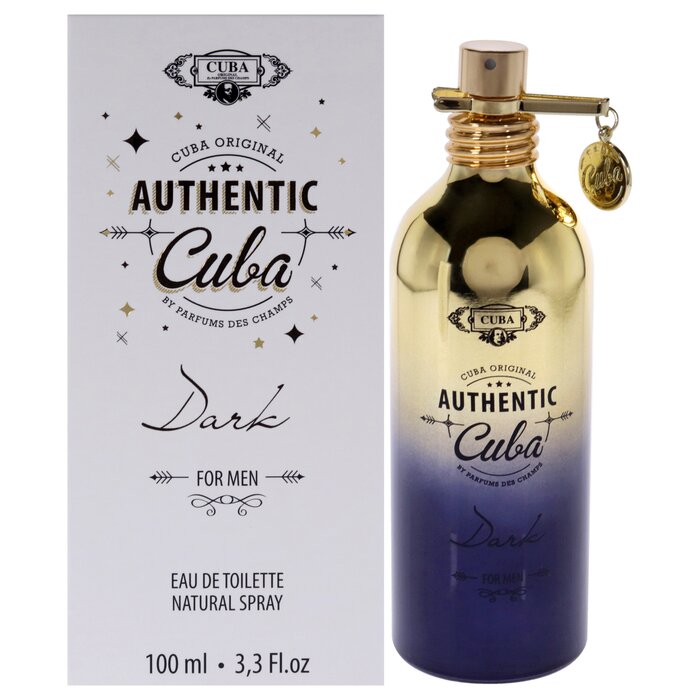 Cuba Cuba Authentic Dark by Cuba for Men 3.3 ozProduct Thumbnail
