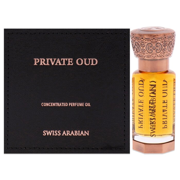 Swiss Arabian Private Oud by Swiss Arabian for Unisex Parfum Oil 0.4 ozProduct Thumbnail