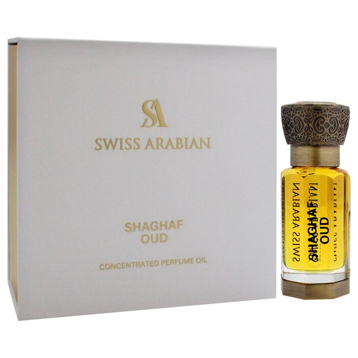 Swiss Arabian Shaghaf Oud by Swiss Arabian for Unisex Parfum Oil 0.4 ozProduct Thumbnail