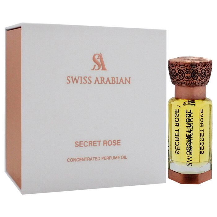 Swiss Arabian Secret Rose by Swiss Arabian for Unisex Parfum Oil 0.4 ozProduct Thumbnail
