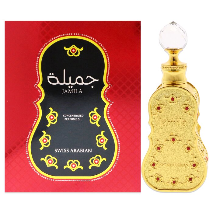 Swiss Arabian Jamila by Swiss Arabian for Women Parfum Oil 0.5 ozProduct Thumbnail