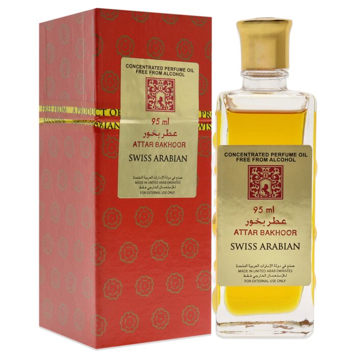 Swiss Arabian Attar Bakhoor ER8E by Swiss Arabian for Unisex Parfum Oil 3.2 ozProduct Thumbnail
