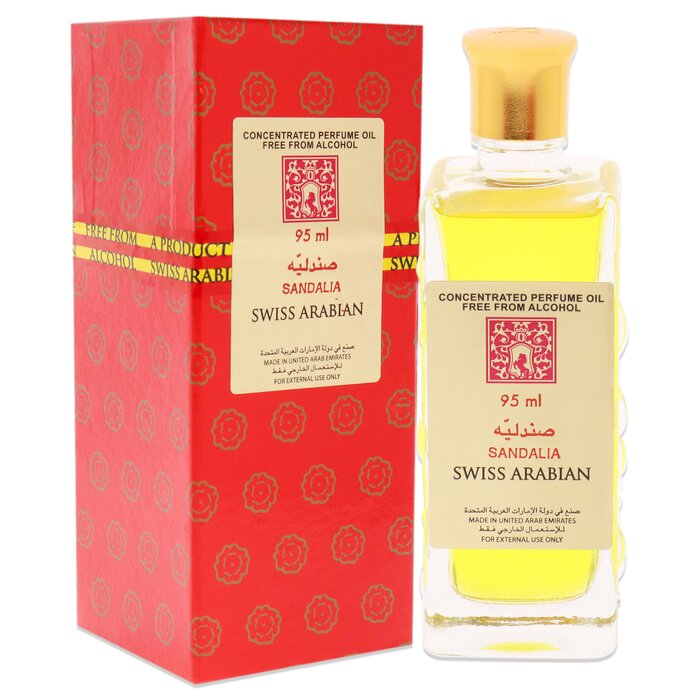 Swiss Arabian Sandalia ER8E de Swiss Arabian para unisex, aceite perfumado 3.2 ozProduct Thumbnail