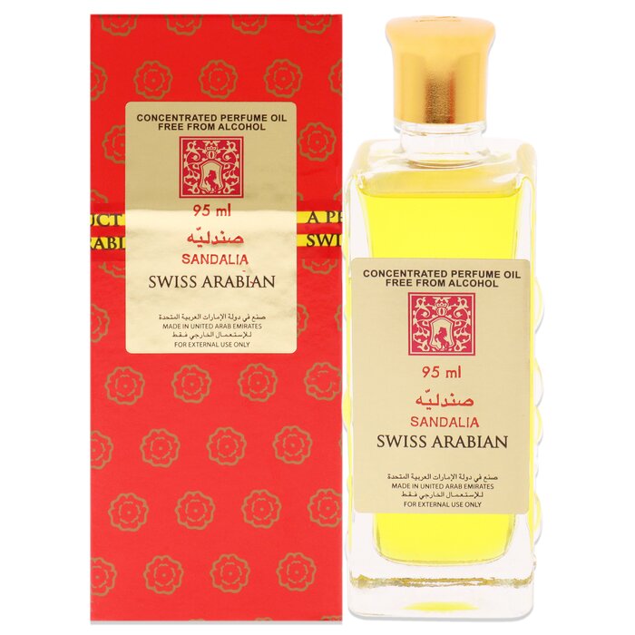 Swiss Arabian Sandalia ER8E de Swiss Arabian para unisex, aceite perfumado 3.2 ozProduct Thumbnail