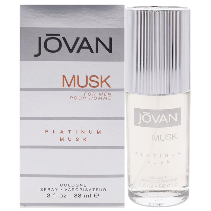 Jovan Jovan Platinum Musk by Jovan for Men EDC Spray 3 ozProduct Thumbnail