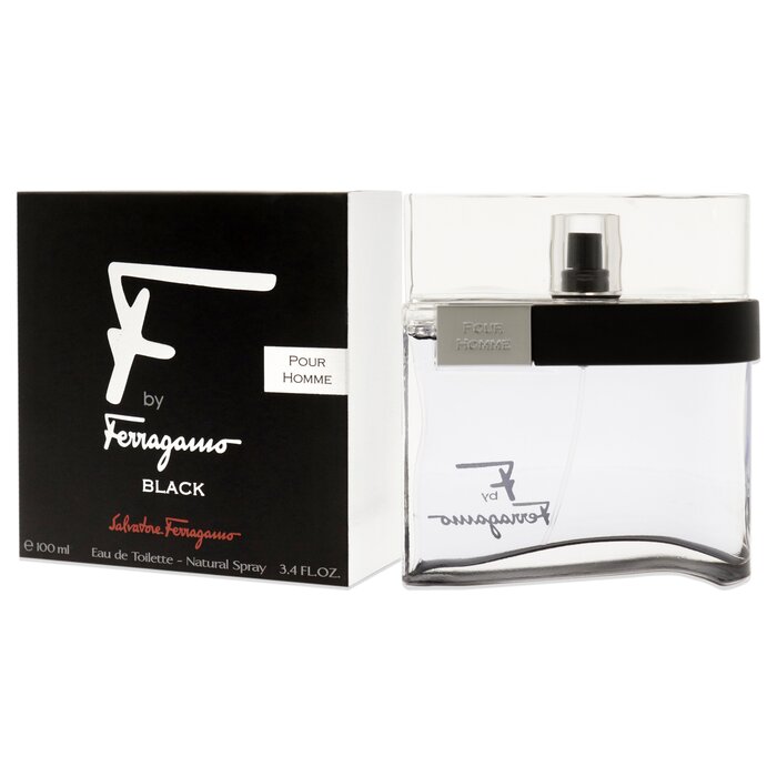 Salvatore Ferragamo F Black by Salvatore Ferragamo for Men - 3.4 oz EDT Spray 3.4 ozProduct Thumbnail