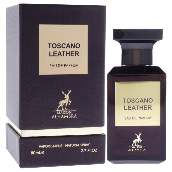 Others Toscano Leather by Maison Alhambra for Men - 2.7 oz EDP Spray 2.7 ozProduct Thumbnail