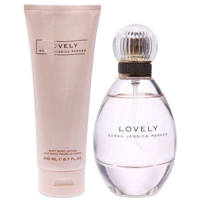 Sarah Jessica Parker Lovely by Sarah Jessica Parker for Women - 2 Pc Gift Set 1.7oz EDP Spray, 6.7oz Soft Body Lotion 2 Pc Gift SetProduct Thumbnail