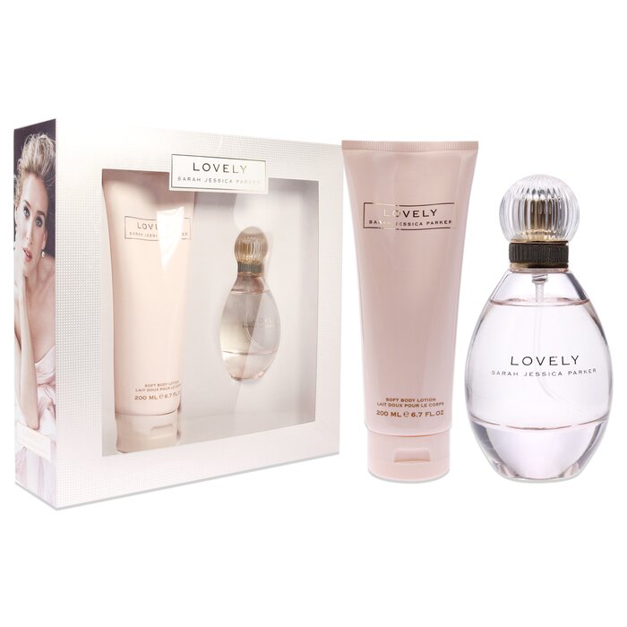 Sarah Jessica Parker Lovely by Sarah Jessica Parker for Women - 2 Pc Gift Set 1.7oz EDP Spray, 6.7oz Soft Body Lotion 2 Pc Gift SetProduct Thumbnail