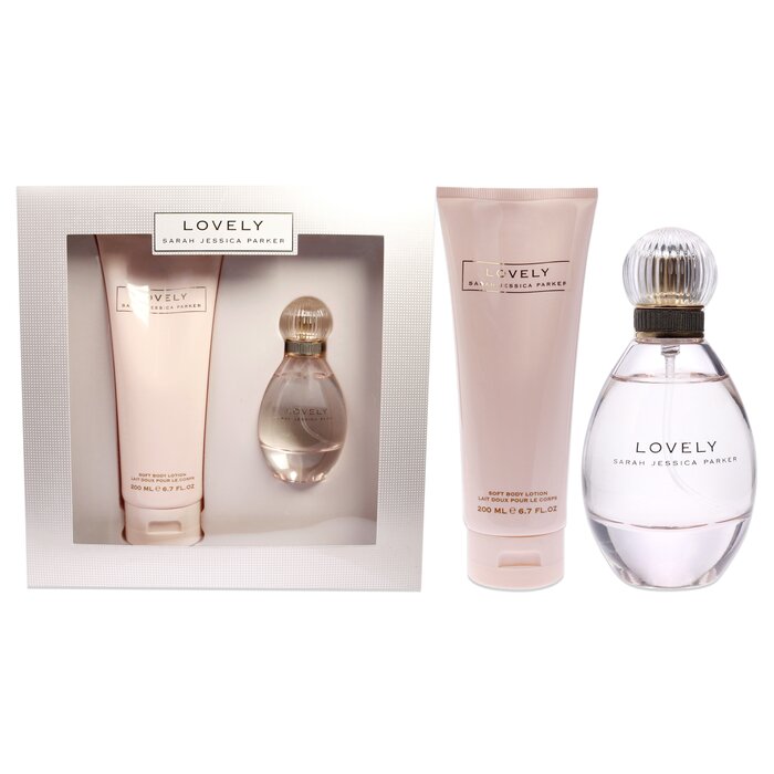 Sarah Jessica Parker Lovely by Sarah Jessica Parker for Women - 2 Pc Gift Set 1.7oz EDP Spray, 6.7oz Soft Body Lotion 2 Pc Gift SetProduct Thumbnail
