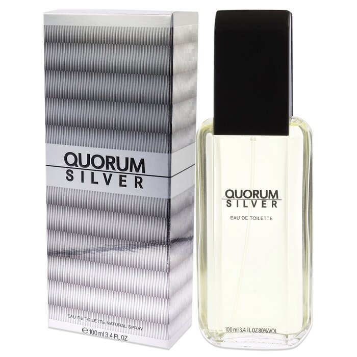 Others Quorum Silver by Antonio Puig for Men - 3.4 oz EDT Spray 3.4 ozProduct Thumbnail