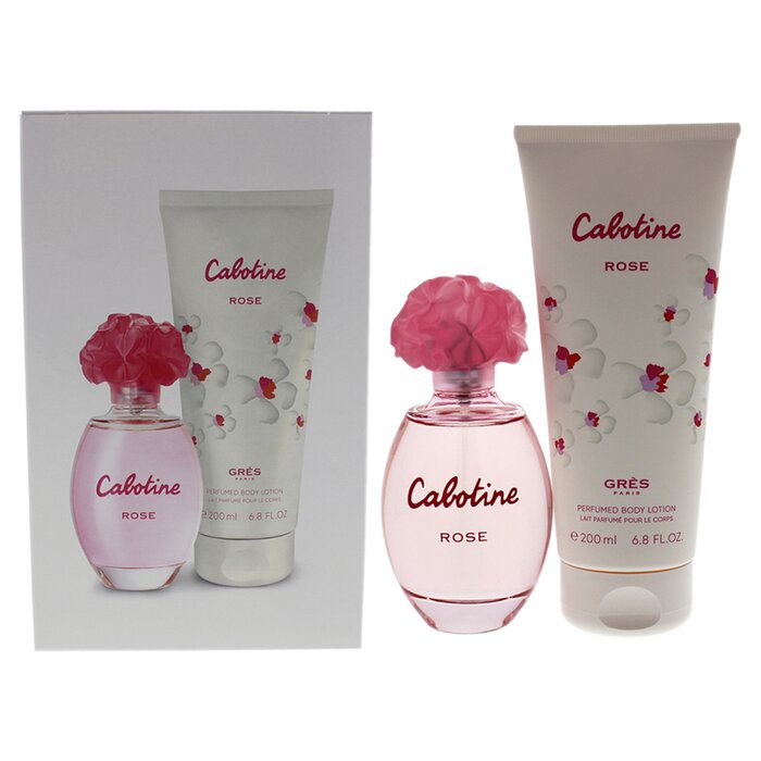 Others Cabotine Rose by Parfums Gres for Women - 2 Pc Gift Set 3.4oz EDT Spray, 6.76oz Perfumed Body Lotion 2 Pc Gift SetProduct Thumbnail
