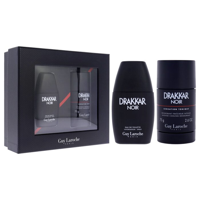 Guy Laroche Drakkar Noir by Guy Laroche for Men - 2 Pc Gift Set 1oz EDT Spray, 2.6oz Deodorant Stick 2 Pc Gift SetProduct Thumbnail