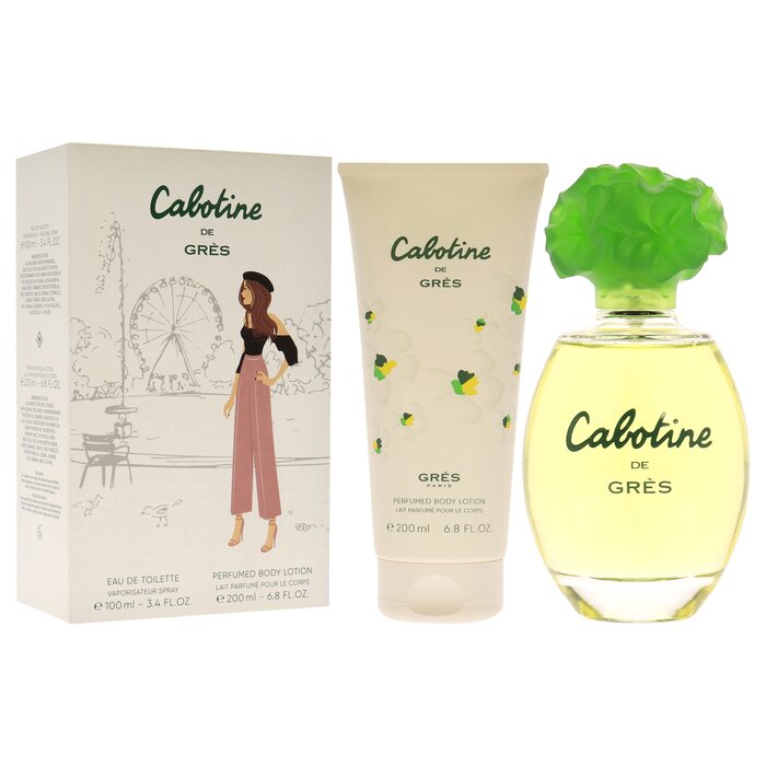 Others Cabotine by Parfums Gres for Women - 2 Pc Gift Set 3.4oz EDT Spray, 6.8oz Body Lotion 2 Pc Gift SetProduct Thumbnail