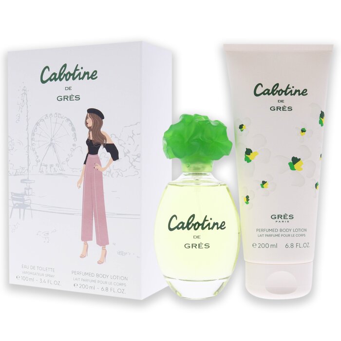 Others Cabotine by Parfums Gres for Women - 2 Pc Gift Set 3.4oz EDT Spray, 6.8oz Body Lotion 2 Pc Gift SetProduct Thumbnail