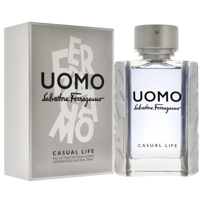 Salvatore Ferragamo Uomo Casual Life by Salvatore Ferragamo for Men - 3.4 oz EDT Spray 3.4 ozProduct Thumbnail