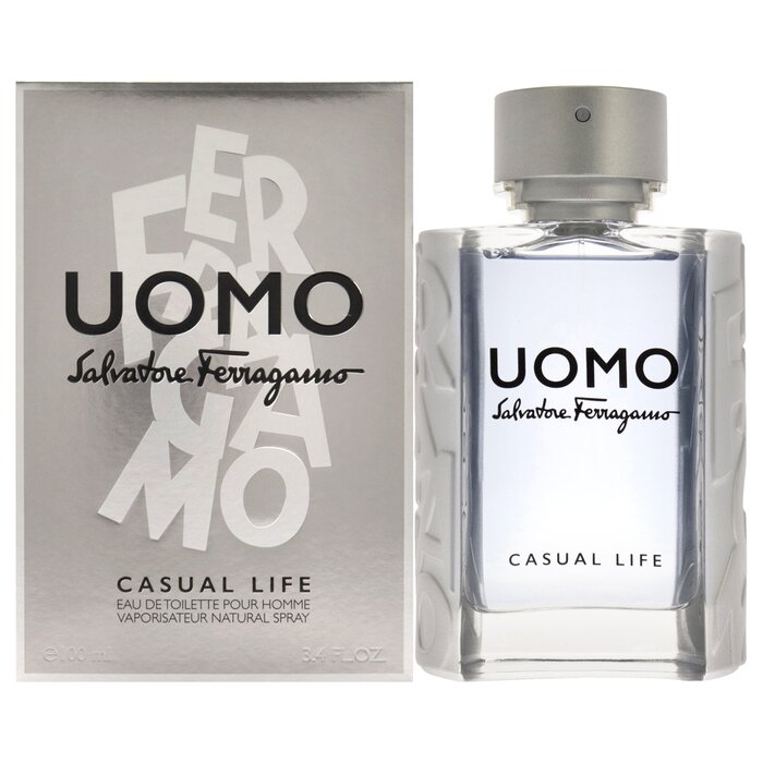 Salvatore Ferragamo Uomo Casual Life by Salvatore Ferragamo for Men - 3.4 oz EDT Spray 3.4 ozProduct Thumbnail