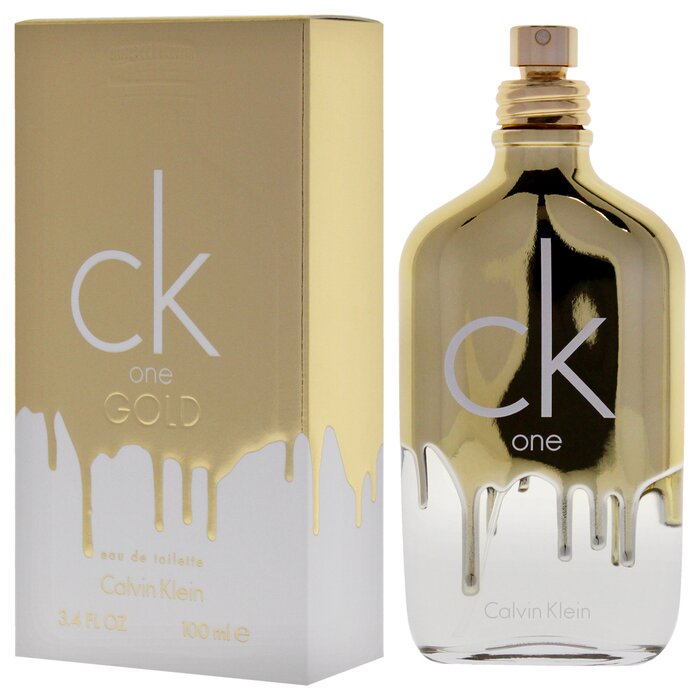 Calvin Klein CK One Gold by Calvin Klein for Unisex - 3.4 oz EDT Spray 3.4 ozProduct Thumbnail