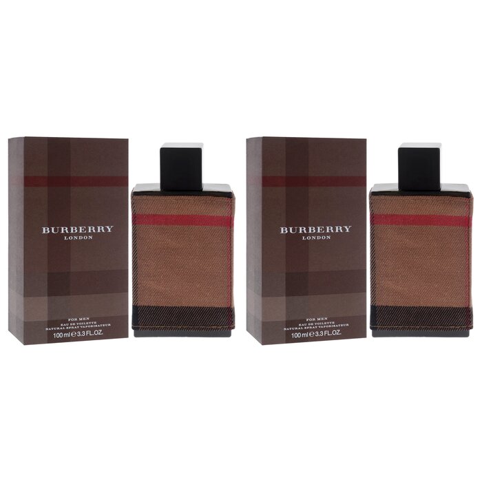 Burberry Burberry London by Burberry for Men - 3.3 oz EDT Spray - Pack of 2 3.3 ozProduct Thumbnail