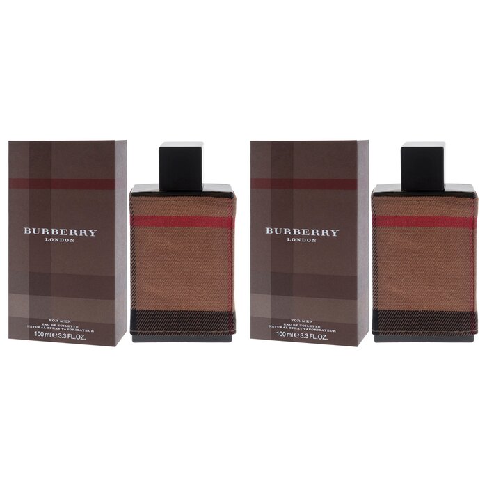 Burberry Burberry London by Burberry for Men - 3.3 oz EDT Spray - Pack of 2 3.3 ozProduct Thumbnail