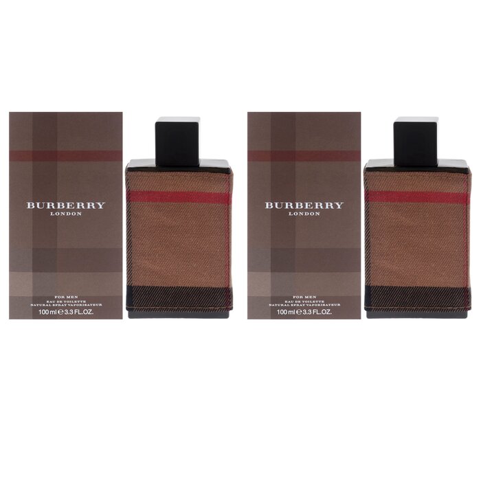 Burberry Burberry London by Burberry for Men - 3.3 oz EDT Spray - Pack of 2 3.3 ozProduct Thumbnail