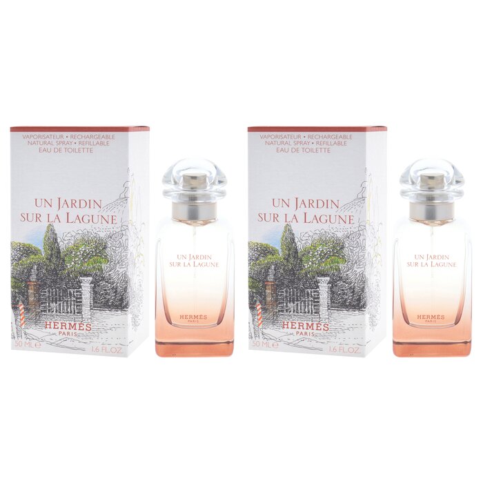 Hermes Un Jardin Sur La Lagune by Hermes for Unisex - 1.6 oz EDT Spray - Pack of 2 1.6 ozProduct Thumbnail