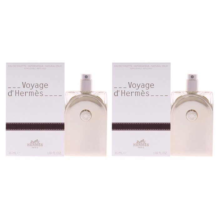 Hermes Voyage DHermes by Hermes for Unisex - 1.18 oz EDT Spray (Refillable) - Pack of 2 1.18 ozProduct Thumbnail