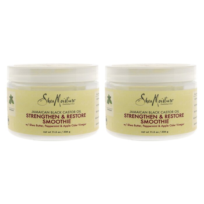 Shea Moisture Jamaican Black Castor Oil Strengthen & Restore Smoothie Cream - Pack of 2 by Shea Moisture for Unisex - 12 oz Cream 12 ozProduct Thumbnail