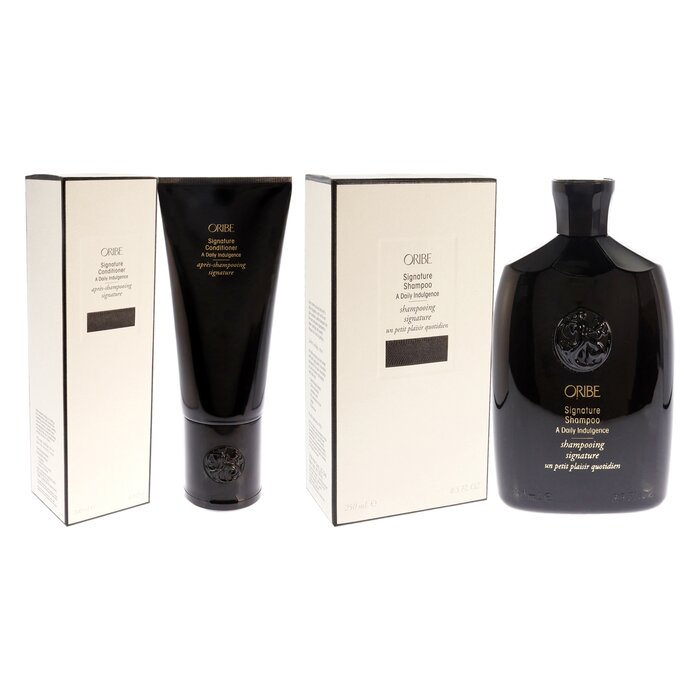Oribe Signature Shampoo and Signature Conditioner Kit by Oribe for Unisex - 2 Pc Kit 8.5oz Shampoo, 6.8oz Conditioner 2 Pc KitProduct Thumbnail